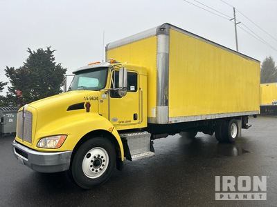 2013 Kenworth T370 4x2 Furgoneta caja cerrada