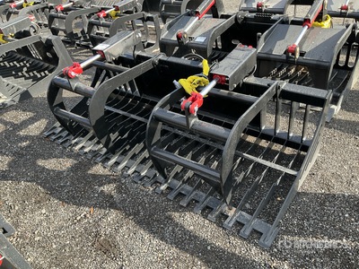 All-Star E-Series 78 in Skeleton Skid Steer Grapple