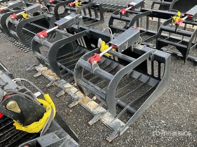 All-Star E-Series 72 in Skid Steer Grapple