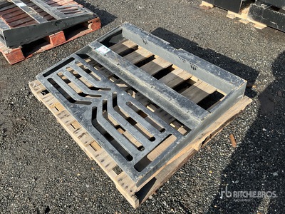 All-Star Cadre de fourche pour chargeuse à différentiel