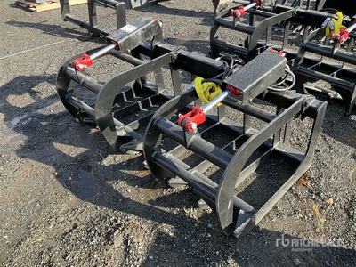 Mid-State E-Series 60 in Garfio para minicargadora