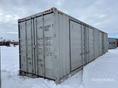 2025 40 ft High Cube Multi-Door Storage Container