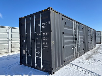 2025 40 ft High Cube Multi-Door Storage Container