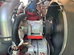 Engine with A/C Compressor