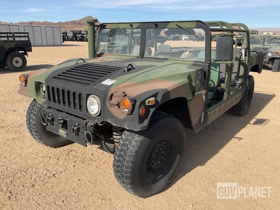 2000 AM General M1123 HMMWV 4 Door w/Truck Body
