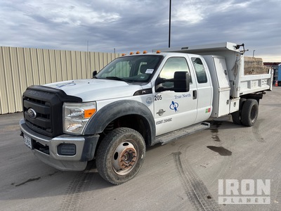 2012 Ford F-550 4x4 Extended Cab Camión volquete