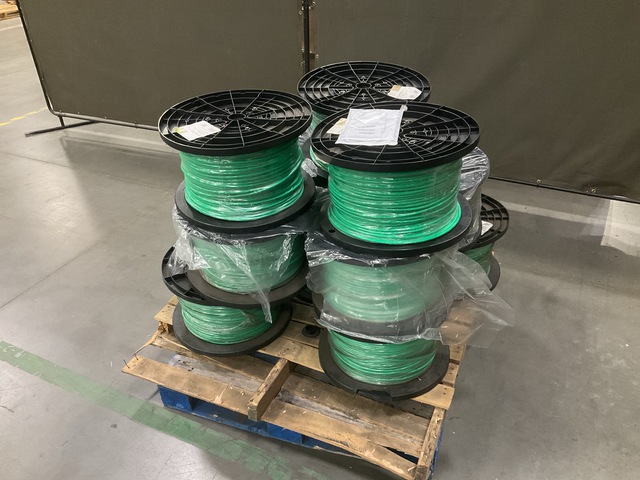 (12) Rolls of General Cable GenSpeed 10000 Plenum Cat 6 Communication Cable (12) Rolls of General Cable GenSpeed 10000 Plenum Cat 6 Communication Cable