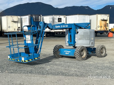 2006 Genie Z34/22 4WD Dual Fuel Nacelle articulée