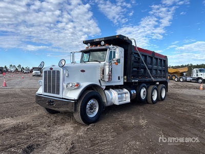 2016 Peterbilt 367 8x4 Tri/A Dump Truck