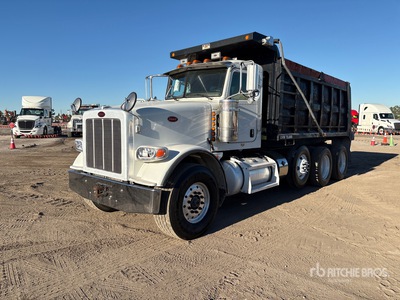 2015 Peterbilt 367 8x4 Tri/A Dump Truck