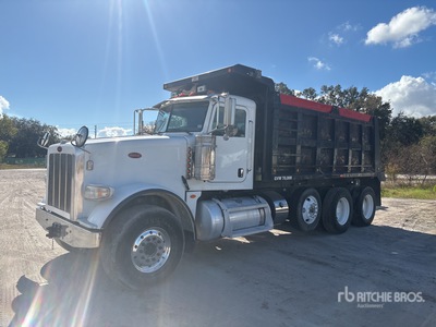 2014 Peterbilt 367 8x4 Autocarro ribaltabile 3 assi