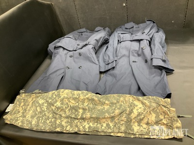 (20) Wet Weather Trousers, (47) All-Weather Coats & (3) Flyer's Helmet Bags