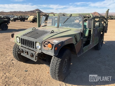 1998 AM General M1123 HMMWV 2 Door w/Truck Body