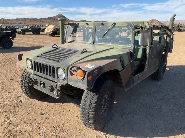 1998 AM General M1123 HMMWV 2 Door w/Truck Body