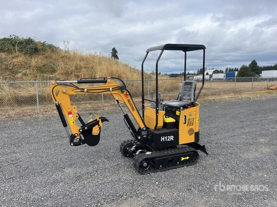 2025 AGT H12R Mini Excavator (Unused)