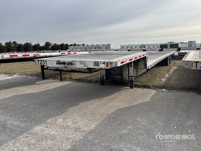 2019 Fontaine HAR52D22RSA 53 ft T/A Spread Axle Plateforme Surbaissée