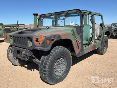 2009 AM General M1123 HMMWV 4 Door w/Truck Body