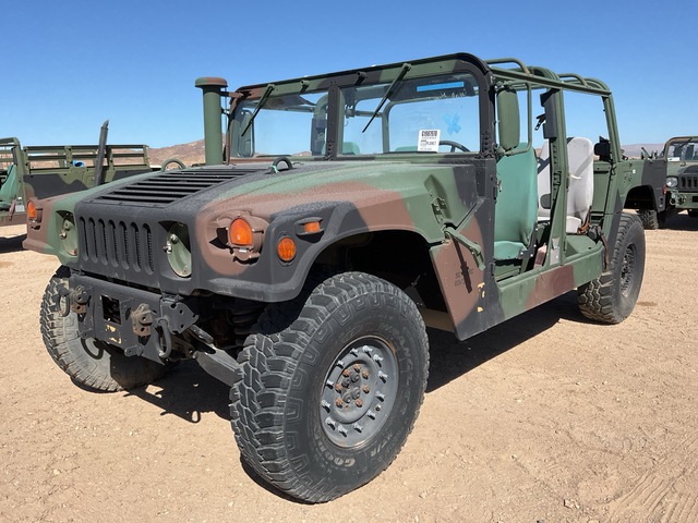 2009 AM General M1123 HMMWV 4 Door w/Truck Body