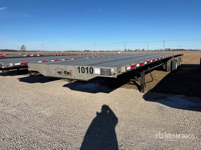 2019 Transcraft 554C 53 ft T/A Spread Axle مقطورة مسطحة