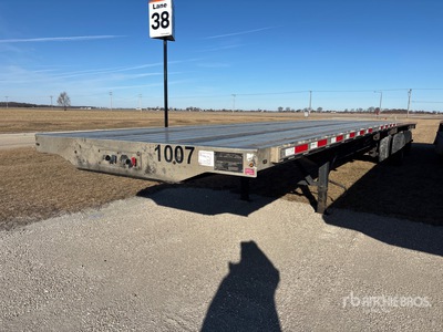 2019 Transcraft 53 ft T/A Spread Axle Pritsche Anhänger