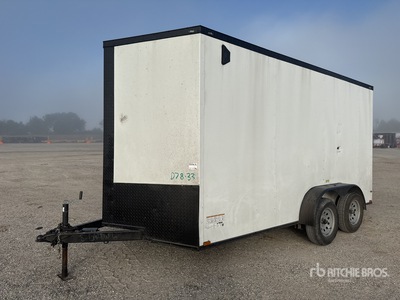 2025 Quality Cargo 14 ft T/A Enclosed Trailer