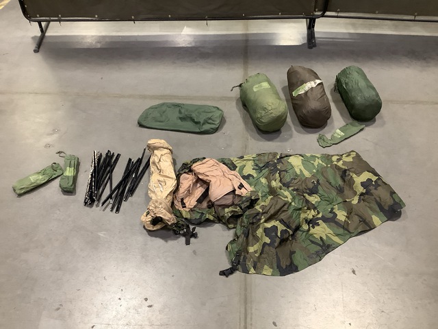 (12) Eureka Individual Tents