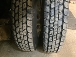 Underbody with Left Front Drive Tires