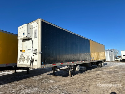 2015 Utility 53 ft x 102 in Sliding T/A Heated Van Trailer