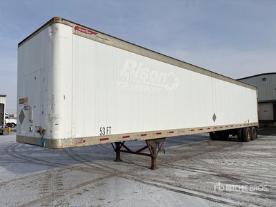1998 Great Dane 53 ft T/A Storage Semi-remorque fourgon