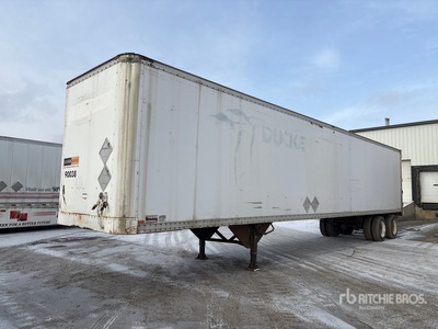 1985 Rousy 48 ft Storage Van Trailer