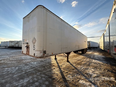 1971 Trailmobile 45 ft x 102 in T/A Van Trailer