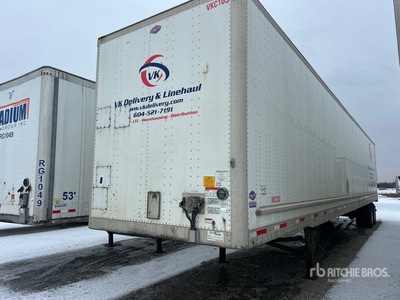 2019 Utility 53 ft x 102 in T/A Van Trailer