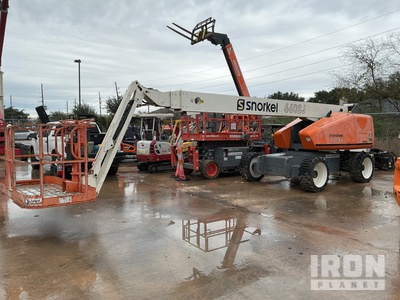 2018 Snorkel 660SJ 4WD Diesel ブームリフト