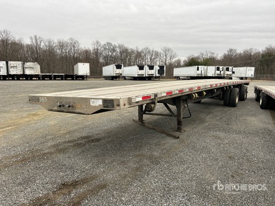2017 Transcraft 554 S 48 ft T/A Spread Axle Remolque caja abierta