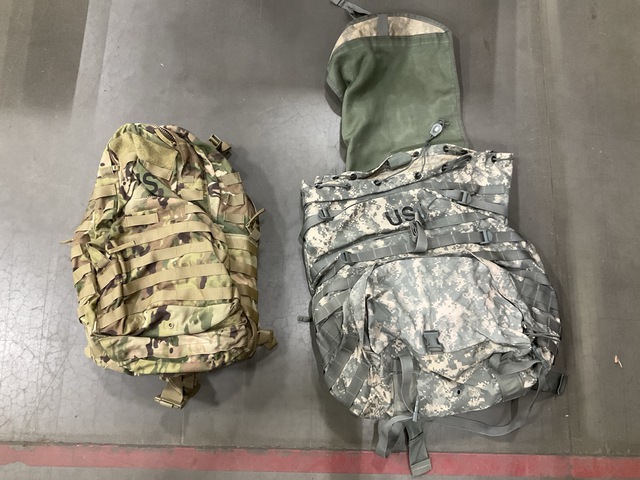 (60) Medium MOLLE Rucksack Sets & (30) Large Field Pack Sets