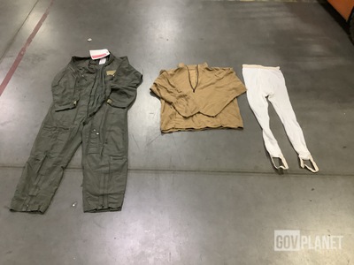 (30) Flyer's Underpants, (3) Parka Liners, (1) Weather Pant & Assorted Items