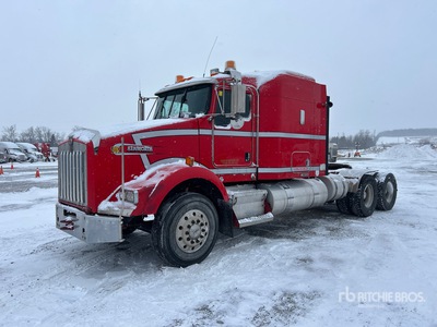 2008 Kenworth T800 6x4 Cabina con cuccetta per trattore stradale