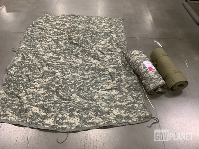 (94) Wet Weather Poncho Liners & (10) Sleeping Bags