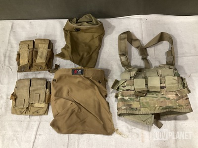 (282) Double Mag Pouches, (40) Dump Pouches, (16) Panels & Assorted Items