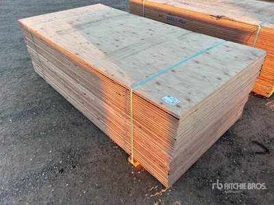 Quantity of (40) 3/4 in Tongue & Groove 合板 (Unused)