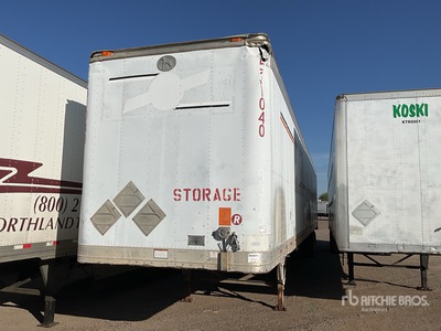 1994 Great Dane 7311T 53 ft x 102 in Sliding T/A Van Trailer