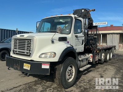 2006 Hiab 322 E-5 Knuckle Boom on 2013 Freightliner M2 6x4 Knuckle Camión Grúa