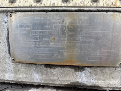 2012 Great Dane Tri/A Van Trailer