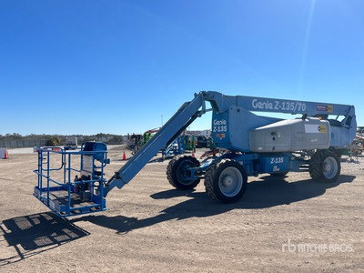 2013 Genie Z135 4WD Diesel Articulating Boom Lift