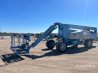 2012 Genie Z-135 4WD Diesel Articulating Boom Lift