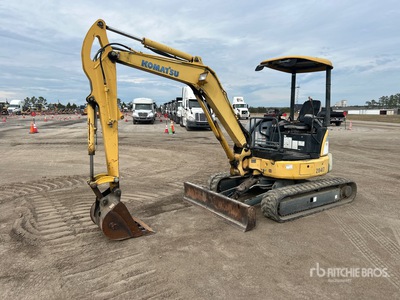 2008 Komatsu PC35MR-3 Mini Excavadora