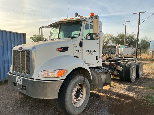 2014 Peterbilt 348 6x4 Cab and Chassis