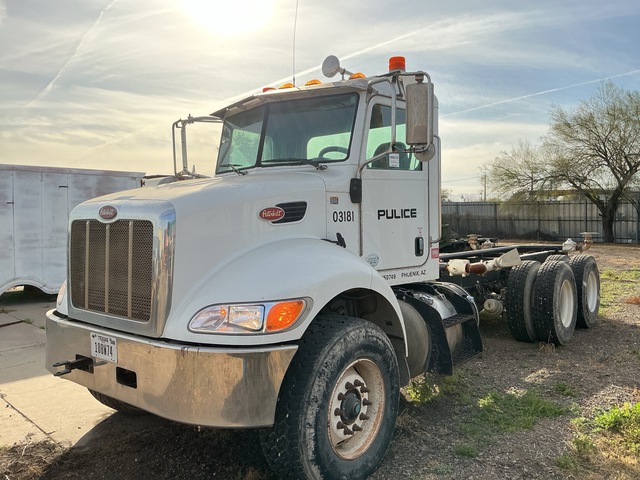 2014 Peterbilt 348 6x4 Cab and Chassis