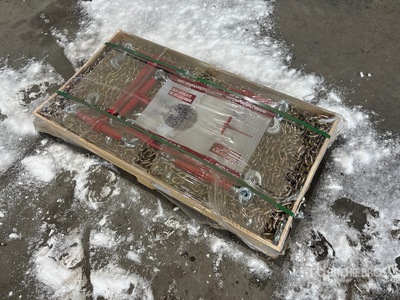 Quantity of (5) 2026 Suihe BC-9200 9200 lb Ratchet Binders & (10) 20 ft Chains (Unused)