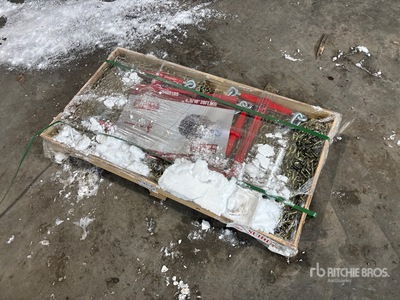 Quantity of (5) 2026 Suihe BC-5400 5400 lb Ratchet Binders & (10) 20 ft Chains (Unused)